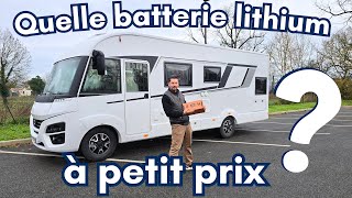 Cheap lithium battery for camper van, which one to choose? 🚐🔋