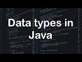 Data types in Java | Test Automation World