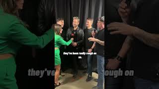Nickelback Reacts To Their Induction Into The Canadian Music Hall Of Fame #shorts