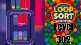 Loop Sort Level 302 Walkthrough Solution