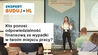 Kto ponosi odpowiedzialność finansową za wypadki w twoim miejscu pracy? - Ekspert Buduj.nl