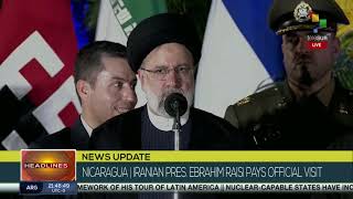 Iranian President pays tribute to Nicaraguan heroes