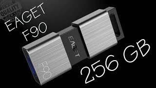 Шок! Флешка на 256 гб за 1300 рублей \\ Обзор и тесты флешки USB 3.0 Eaget F90 на 256 GB