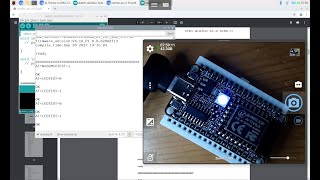 First power-up NodeMCU Ai-WB2-12F-Kit, test with Ai-Thinker Combo AT Command