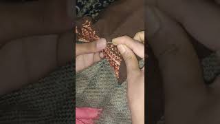 How To Make Seburg On Tilla Embroidery #KashmiriTilla