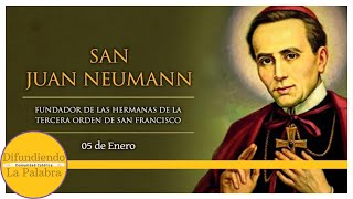 ✝️ El Santo Del Día De Hoy 5 de Enero ✝️ San Juan Neumann ✝️ @difundiendolapalabra