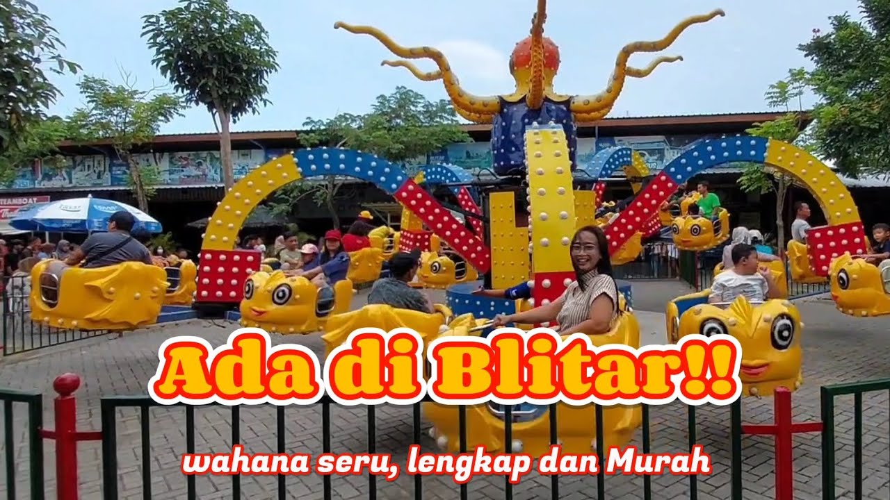 Seru‼️wahana Permainan Baru Ada Di Blitar | Lengkap Dan Murah - YouTube