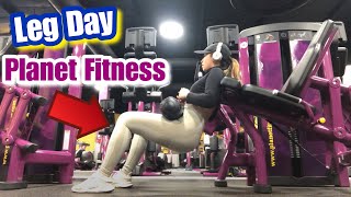 Leg Day at Planet Fitness | Beginner Friendly