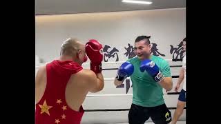Kungfu Guy Challenges MMA Guy To Boxing Match