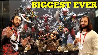 Iron Studios X-Men vs Sentinel Statue X Mansion Diorama