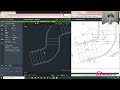 autocad web アプリで建築cad検定3級の問題を描いてみた（階段平面図編）