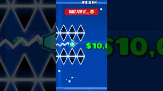 Geometry Dash 2.2: $0.01 Vs $10,000 Mr. Beast Sigma Boy Song Meme Challenge! 😂 #shorts #gd #viral