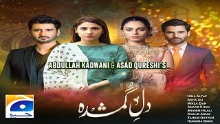 dil-e-gumshuda episodes,cast and crew | upcoming new drama  2019 || HINA ALTAF ,AGHA ALI, AMAR KHAN
