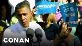 Obama Reveals His Plan For A Second Term | CONAN on TBS