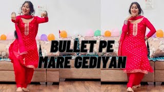 Bullet Pe Mare Gediyan | Dance | fiza Chaudhary | New haryanvi song