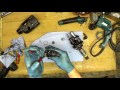 Makita HR2450FT disassemble. Total repair cost 80 Euros!