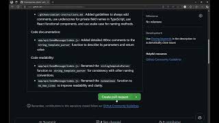 GitHub Copilot Demo: Pull request auto description, Copilot on github.com