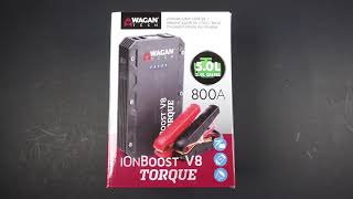 Wagan Tech iOnBoost V8 TORQUE - Portable Jump Starter, Battery Booster, Battery Bank Review