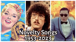 Top 100 Novelty Songs 1953-2023
