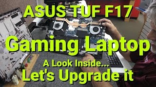 ASUS TUF 17.3" Gaming Laptop Memory Upgrade Add Additional HDD. FX706l