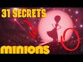 31 secrets dans LES MINIONS 1