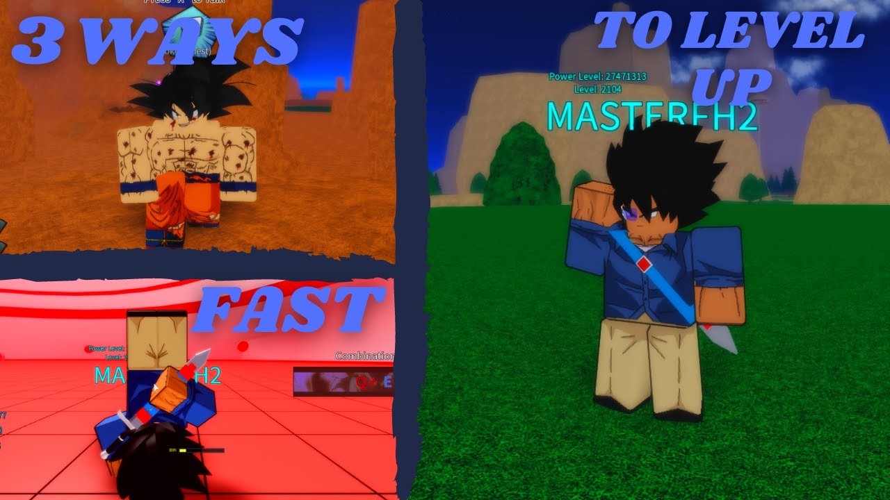 Dragon Ball Final Remastered - 3 Ways To Level Up Fast (No Gamepass ...