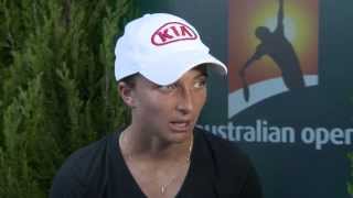 Sara Errani interview - Australian Open 2015