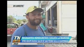 Migrantes hondureños buscan cumplir el 'Sueño Americano'