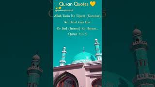 Quran Quotes Surah Baqara 2:275 Urdu, Hindi Translation shorts #shorts #shotvideo #quran #islamic