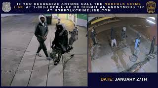 Norfolk police need help identifying car larceny suspects