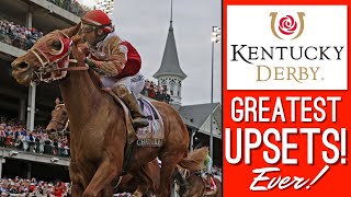 UNBELIEVABLE Horse Racing Upsets: Kentucky Derby Edition!