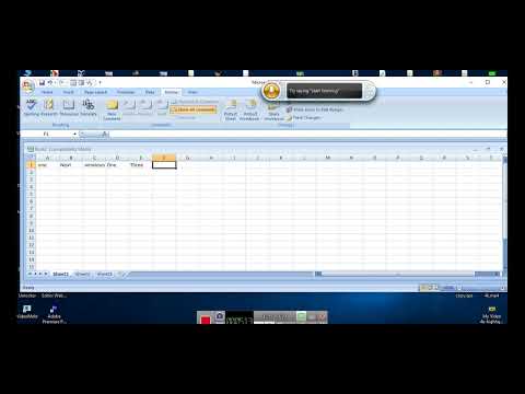 Microsoft Excel voice typing how to do