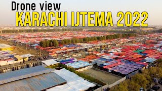 Karachi Ijtema drone View 2022 | First Day | Karachi Biggest Ijtema Gah | Karachi Drone View