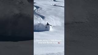 Powder skiing in Valle Nevado, Chile with Bartek Tyrpa 🇨🇱