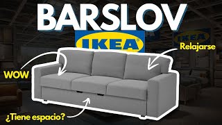 Opinión del sofá BARSLOV de IKEA (¿mejor que el KIVIK?)