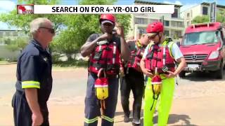 Search for missing child resumes after Joburg floods