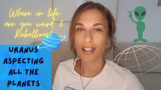 Uranus Aspects in NATAL CHART Astrology - REBELLIOUS, INNOVATIVE ARCHETYPE