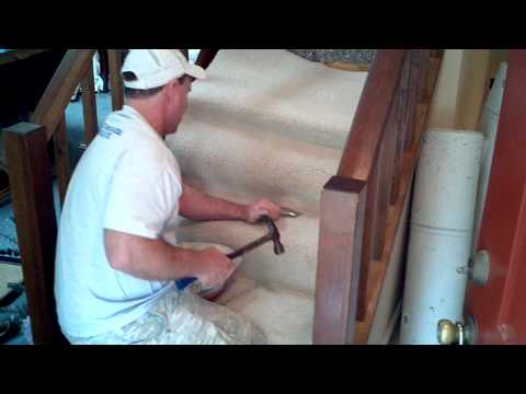 How To Install Carpet On Stairs How To Install Carpet On Stairs