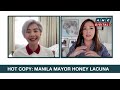 honey lacuna shares why she felt betrayed by isko moreno s bid for manila mayoral post anc