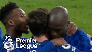 Romelu Lukaku heads Chelsea into the lead v. Brighton | Premier League | NBC Sports