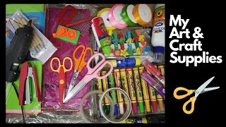 My Art and Craft Supplies | Stationery and Craft Collection | Craft Materials