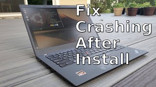 How to Fix Linux Crashing on a Thinkpad T14