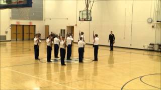 Waynesville High School JROTC Armed Exhibition Drill Team