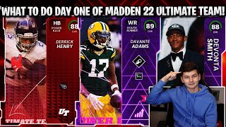 WHAT TO DO DAY ONE OF MADDEN 22 ULTIMATE TEAM! BE PREPARED! | MADDEN 22 ULTIMATE TEAM