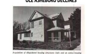 Timeline of Ole Asheboro