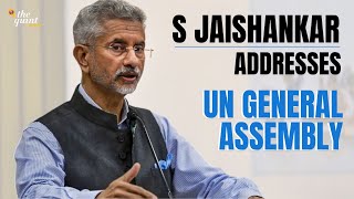 LIVE | EAM S Jaishankar Speaks at UN General Assembly Amid India-Canada Row