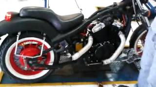 Shadow 600 Bobber Brasil  Ronco galope HD Joinville
