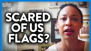 Hilarious Clip of NY Times Writer 'Disturbed' by Dozens of US Flags | DM CLIPS | Rubin Report