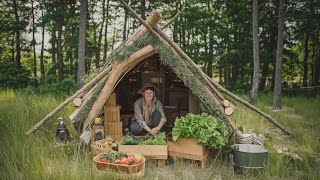 Epocide 9: 200 In the Forest , Build new Home, Catch and Cook , grow Vegetable