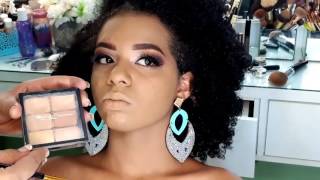 Make com glitter (pele negra) - Lara Dias